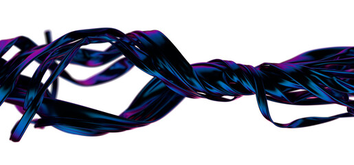 Wall Mural - Seamless Flow: Abstract 3D Blue Seamless Flow: Abstract 3D Blue Wave Illustration for Smooth and Continuous VisualsWave Illustration for Smooth and Continuous Visuals