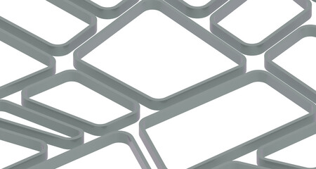 Wall Mural - Abstract Low-Poly background. triangulated texture. Design 3d