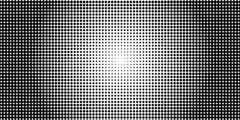 Wall Mural - Halftone texture abstract wave of dots. modern