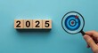 © Generative AI - 2025 Goal Achievement: Target Success in the New Year with Focused Vision and Strategic Planning