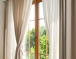 © Pondok - Interior window with curtains