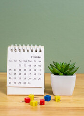 Wall Mural - calendar reminder event concept. calendar and pins for planner and organizer to plan,and reminder da