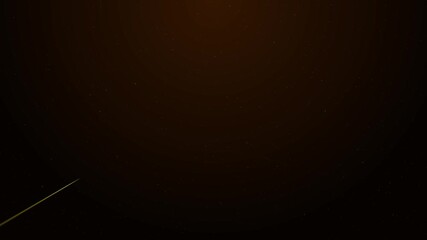 Wall Mural - glowing gradient golden light particle trails with reflecting particles on a gold gradient backgroun