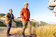 © Christine La/Stocksy - happy friends hiking