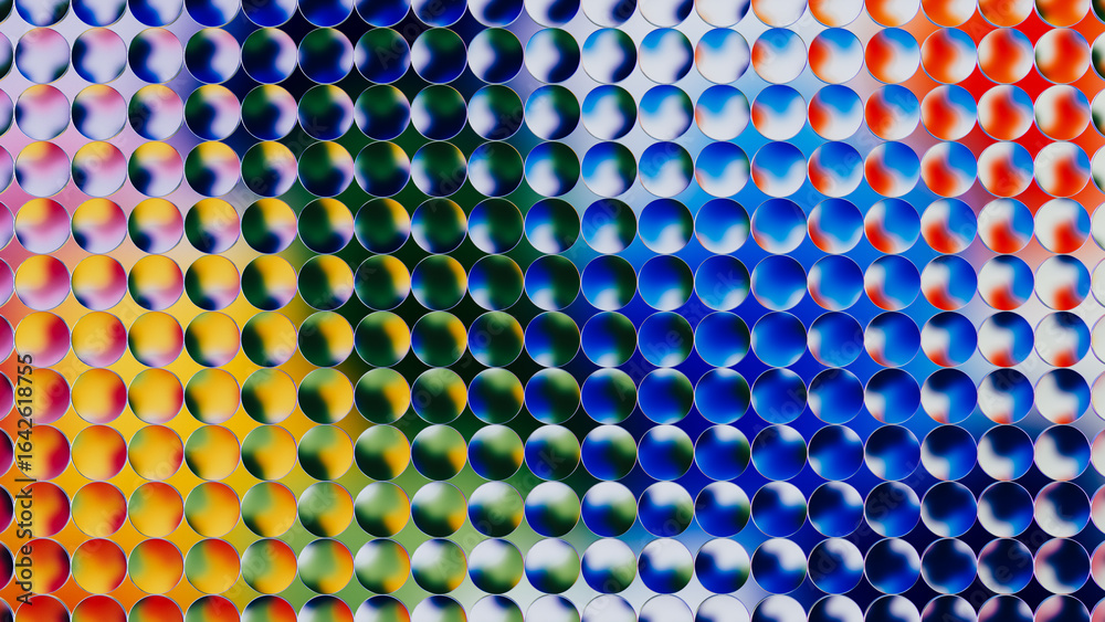 Vibrant abstract background with dynamic 3D shapes Stock Photo | Adobe ...