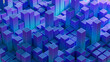 © Marcos Osorio/Stocksy - Colorful abstract cityscape with geometric shapes