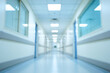 © Abdul - Clean hospital hallway with bright lights offering a sense of hope and healing, suitable for healthcare websites and medical campaigns
