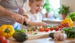 © sbk - 家族のクッキングタイム - 笑顔あふれる手料理, Family Cooking Time