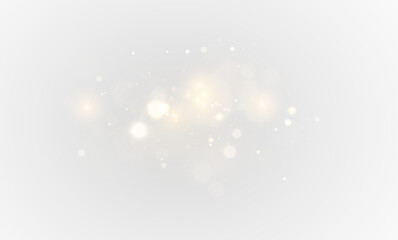 bright yellow dust glowing with magic sparkle, festive shine and holiday background png. magical yel