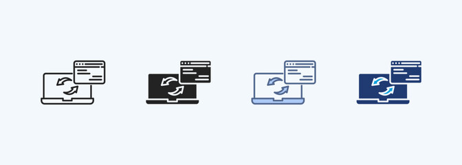 Data Share Multiple Style Icon Collection