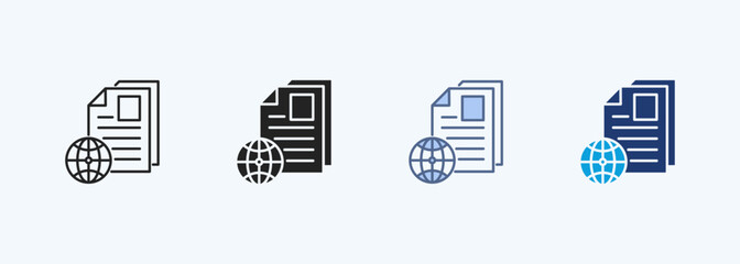 Article Multiple Style Icon Collection