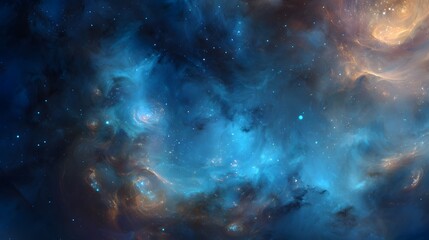 space background with stars. Starry field in deep space. Abstract space background.