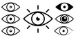 © Mariia - Set of eye line icons
