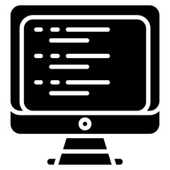Website Coding icon vector image. Can be used for Coding and Development.