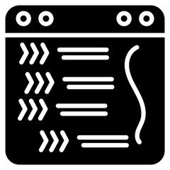 Wall Mural - Code Correction icon vector image. Can be used for Computer Programming.