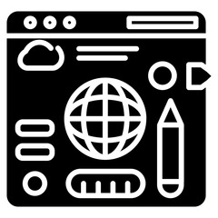 Wall Mural - Web Interface icon vector image. Can be used for Computer Programming.
