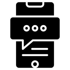 Wall Mural - Chat icon vector image. Can be used for Web Marketing.