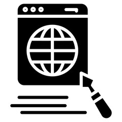 Wall Mural - Web Development icon vector image. Can be used for Online Marketing.