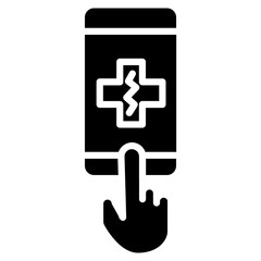 Wall Mural - Emergency Response icon vector image. Can be used for Risk Management.