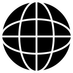 Wall Mural - Globe icon vector image. Can be used for Earth Day.