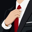 © Rawpixel.com - Business man adjusting necktie background, fashion aesthetic