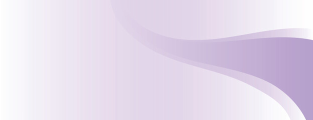 Wall Mural - soft purple background with smooth gradient and wavy lines. the purple background has a gentle, flow