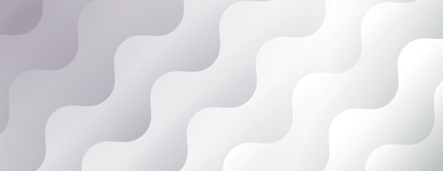 Wall Mural - wavy white background with a smooth texture. the background features a soft white color with gentle 