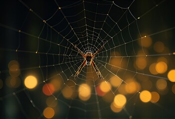 Floating spider webs of connected thinking