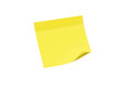 © stock.metket.com - Yellow sticky note isolated on transparent background