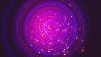Wall Mural - hypnotic hub flowing background loop/ animation of an abstract wallpaper technology background of cy