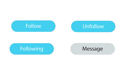 social media follow icons
