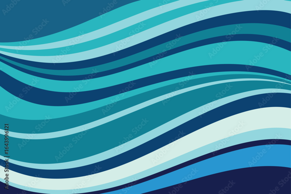 layered brushstroke waves flowing across the page .eps