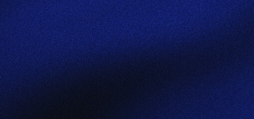 Wall Mural - abstract dark blue grainy texture background, navy blue color gradient shape noise texture black bac