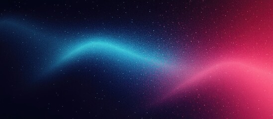 Wall Mural - Abstract Galaxy Glitter Texture with Gradient of Cosmic Dust and Glowing Stars