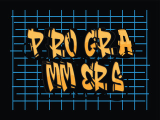 3d programmer t shirt design