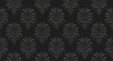 Dark Gray Damask Pattern with Subtle Texture.