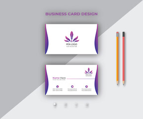 Modern ID Card design | creative modern name card and business card
