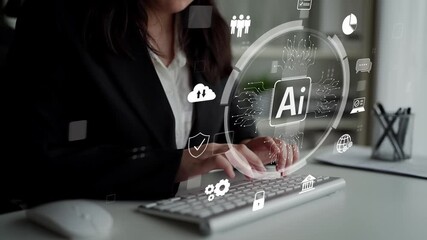 AI Assistant Brain Processor with LLM Technology, Big Data, Machine Learning, Generative AI for Business Support, Future Agentic AI Technology and Artificial Intelligence Prompt Engineering. Muxer