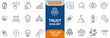 © Billal - Trust iocn set set . trust big icon set , design
