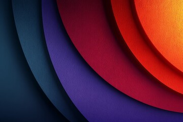 Wall Mural - a colorful abstract design with a blue background