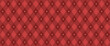 © Elena Pimukova - Christmas rhombus seamless pattern. Xmas red plaid texture with gold line and stars. Argyle geometric diamond abstract pattern. Christmas wrapping. Vector illustration isolated on red background.