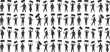 © Hasem Creative - Vector seamless pattern of diverse people holding protest flags, rally crowd silhouettes, demonstration, activism, social movement, public gathering, freedom of speech concept