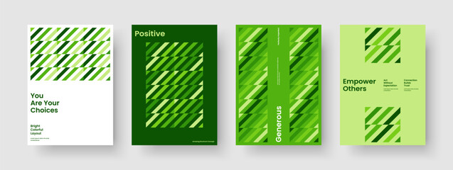 Wall Mural - isolated banner layout. geometric report design. modern background template. brochure. book cover. p