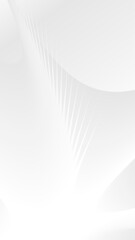 Wall Mural - modern white background contemporary geometric design on a clean white surface. light shadow.