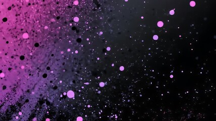 Wall Mural - abstract colorful splash with pink and black background for art