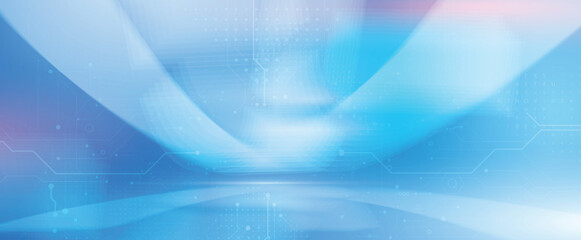 Abstract business geometrical technology and science background