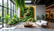 © Thi - integrated green technology such as indoor gardens and air purifying plants will be seamlessly incorporated into future modern interiors enhancing wellness and visual appeal.