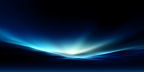 Wall Mural - the dark blue background has soft abstract lighting that gives a sense of comfort.