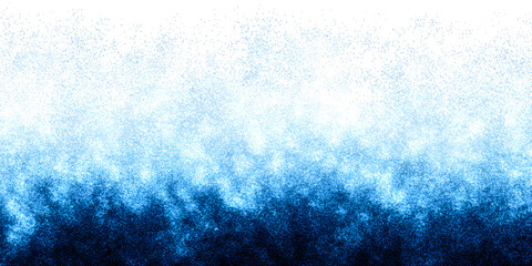 Wall Mural - white background with blue noise gradient from the bottom.