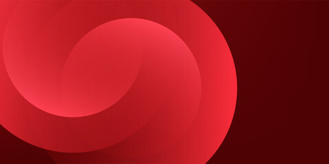 Wall Mural - red abstract background. dynamic shapes composition. eps10 vector